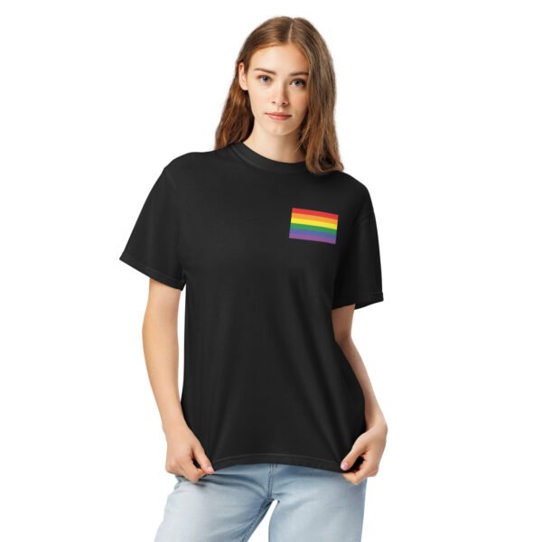 Rainbow Pride - Heavyweight T-shirt - Image 5