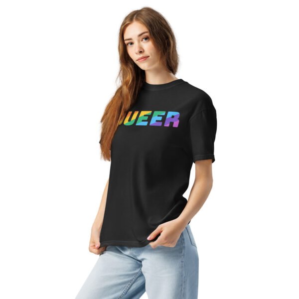 Queer – Heavyweight T-shirt - Image 2
