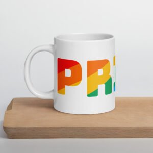 Pride - White glossy mug
