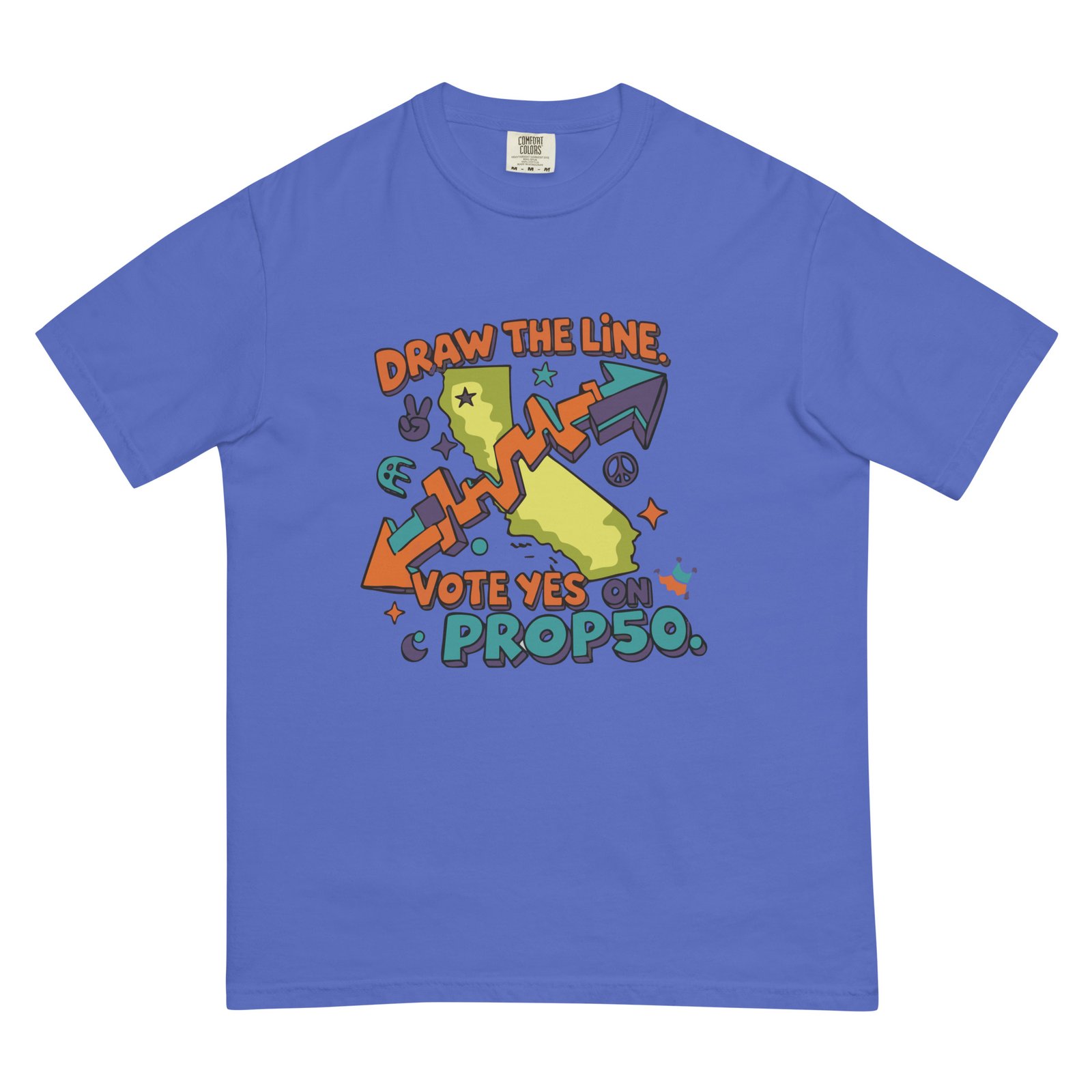 Draw The Line - Prop 50 T-Shirt - Image 6