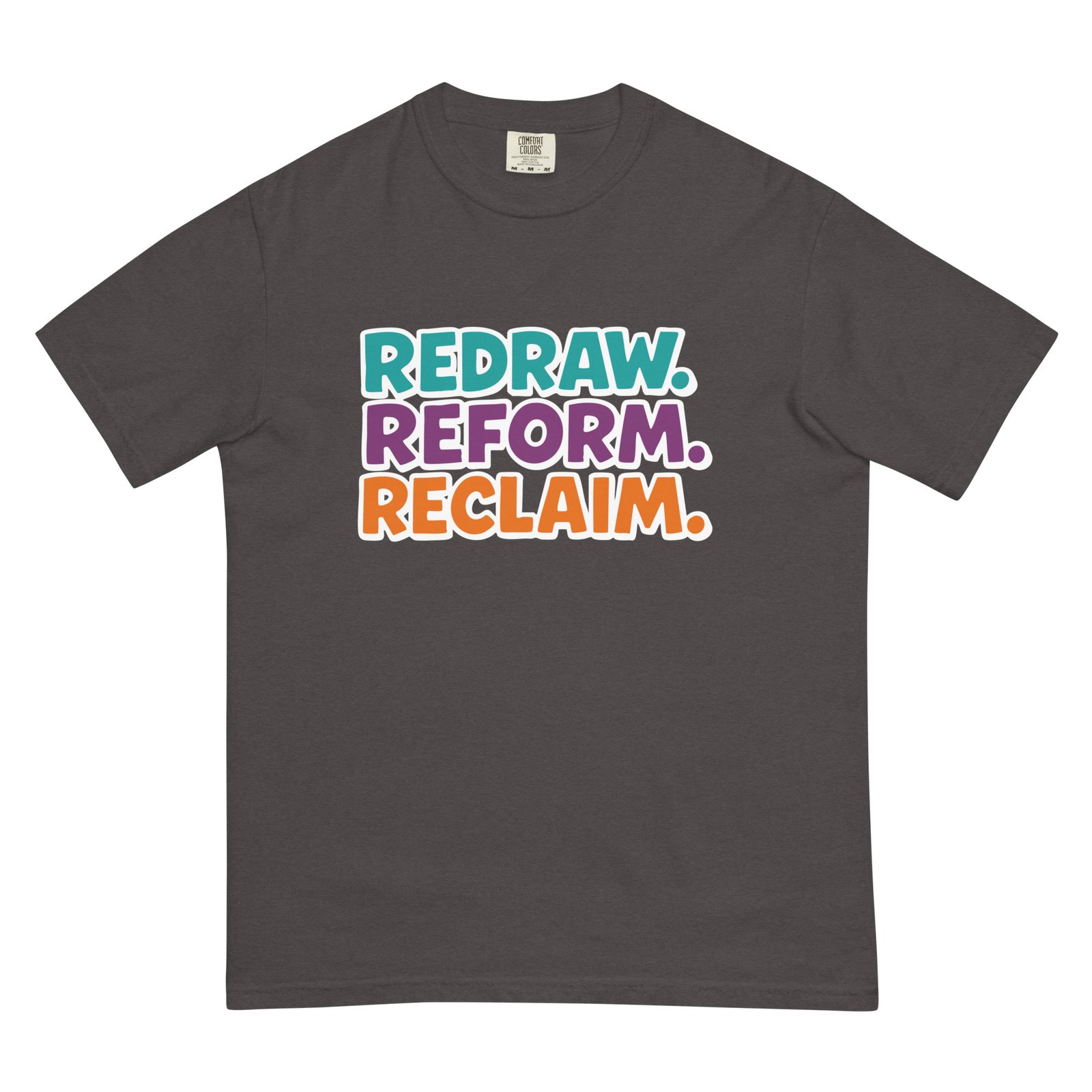 REDRAW. REFORM. RECLAIM - White - t-shirt - Image 4