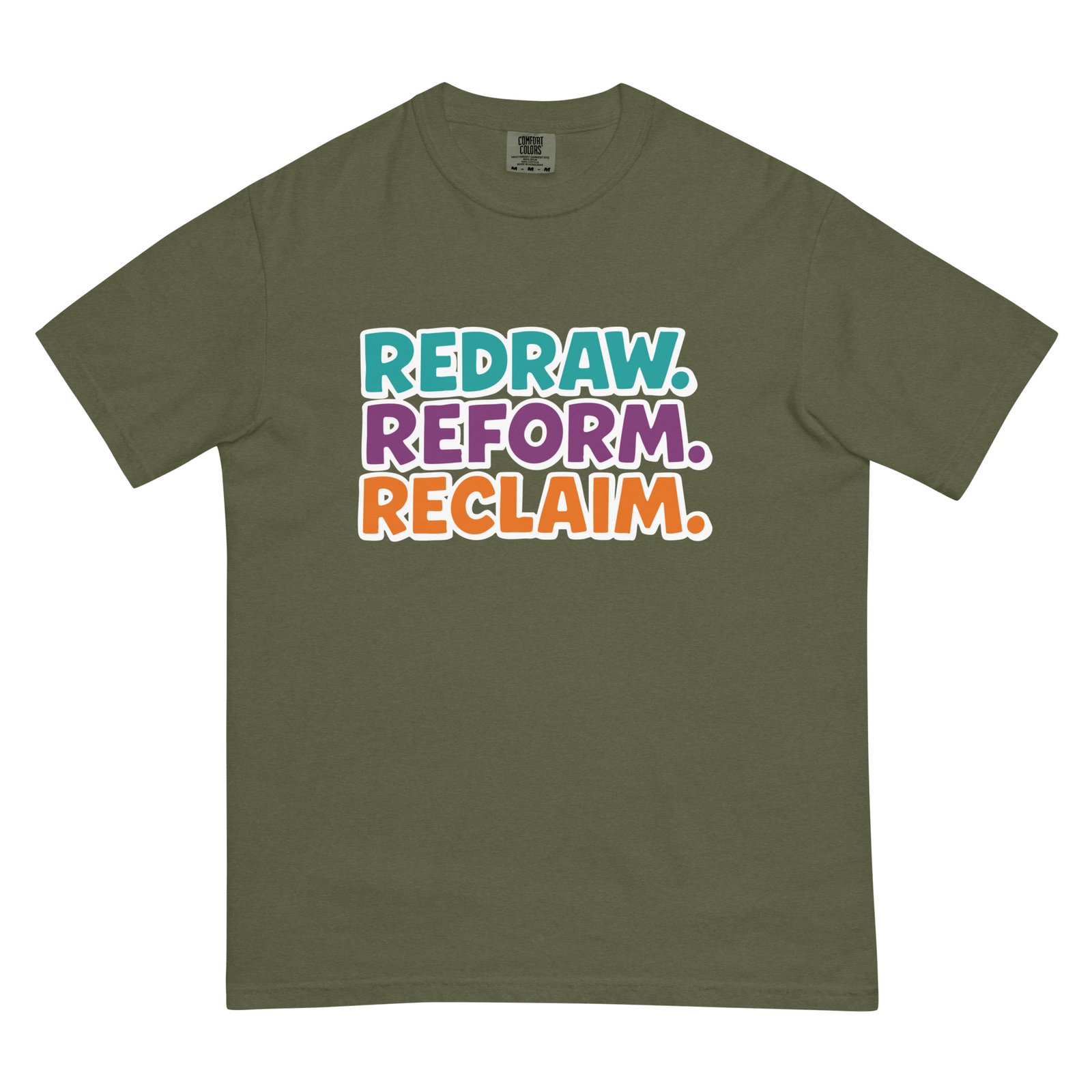 REDRAW. REFORM. RECLAIM - White - t-shirt - Image 5