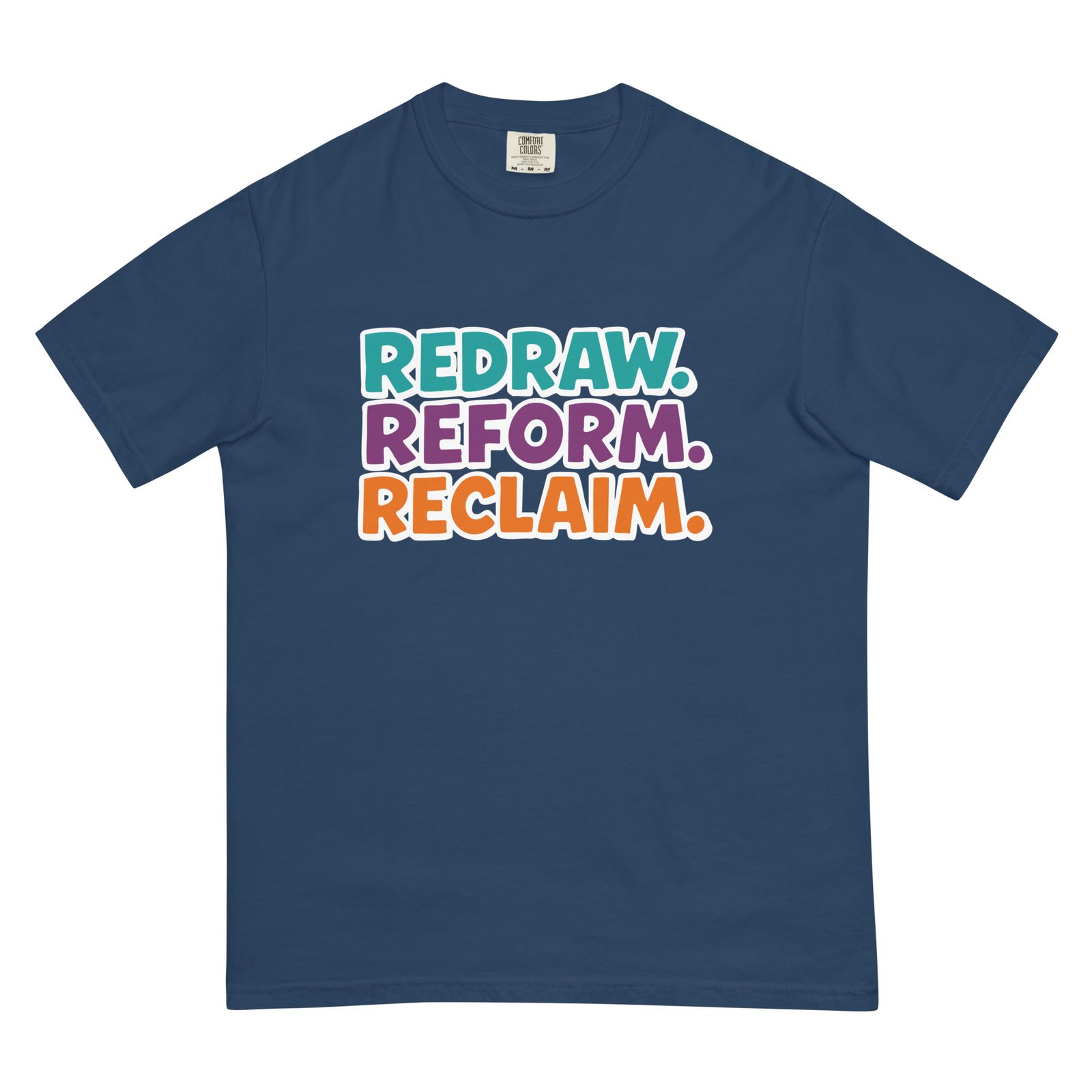 REDRAW. REFORM. RECLAIM - White - t-shirt - Image 3