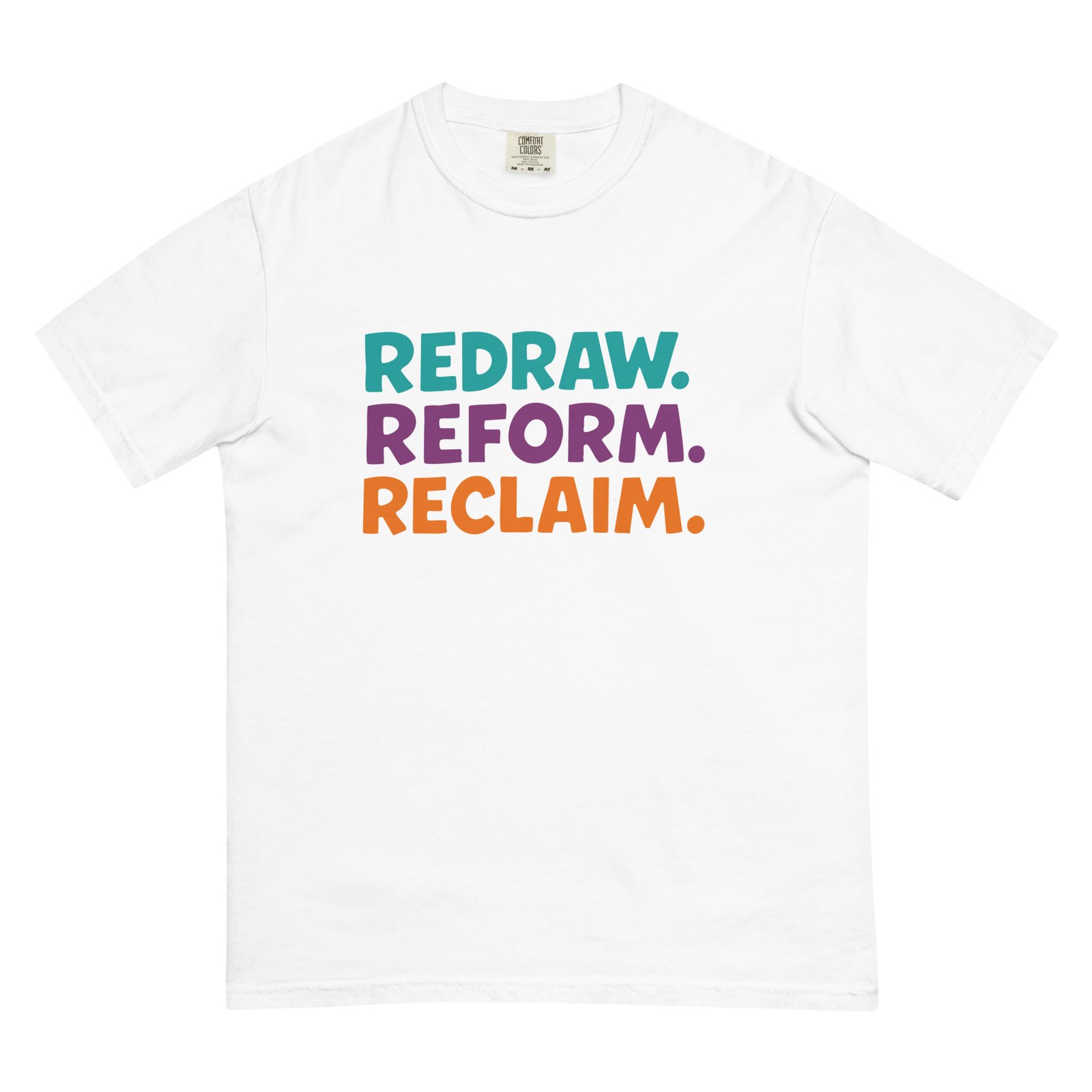 REDRAW. REFORM. RECLAIM - White - t-shirt - Image 7